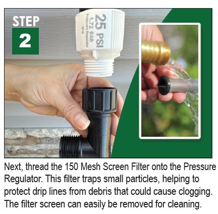 Picture of Vegetable Garden Drip Kit-12 in Spacing